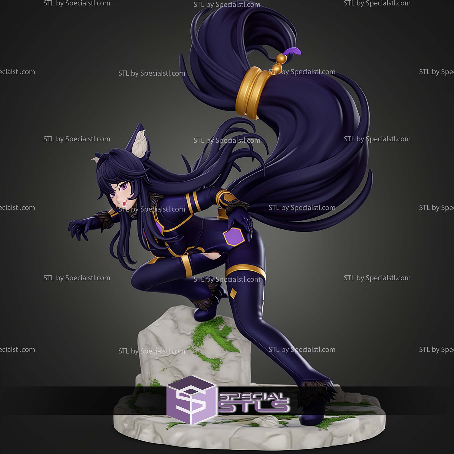 Delta Eminence In Shadow KageJitsu 240mm STL Files 3D Model — view 4