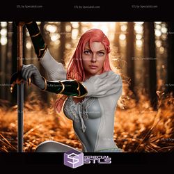 Hera Warrior and Sword STL Files 3D Model