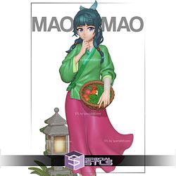 Maomao The Apothecary Diaries V5 Sculptures 3D Printing STL Model