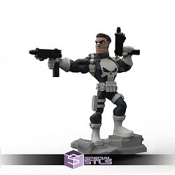 Disney Infinity Style STL Collection - Punisher 3D Model