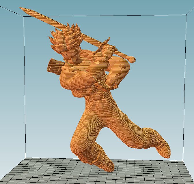 DRAGON BALL CHARACTER FUTURE TRUNK 3D STL Model — view 2