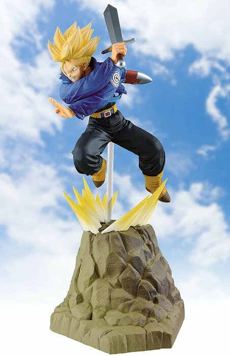 DRAGON BALL CHARACTER FUTURE TRUNK 3D STL Model — view 6