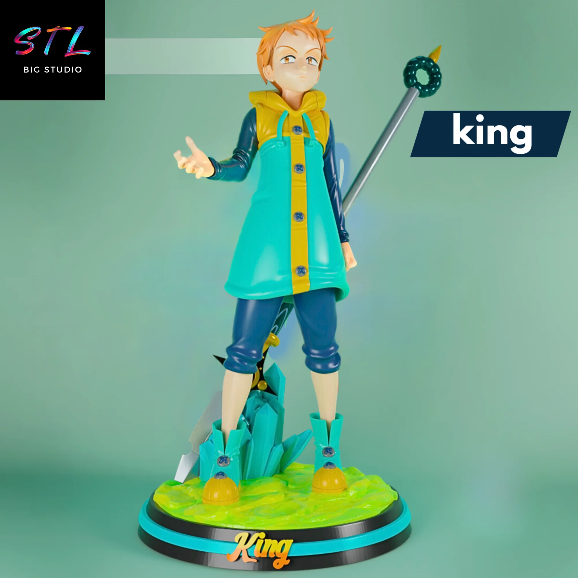 King STL | The Seven Deadly Sins | 3D Model to Print Model — view 2