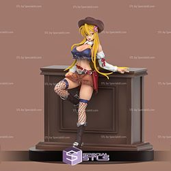Shizuka Marikawa High School of The Dead 3D Printer Files STL Model
