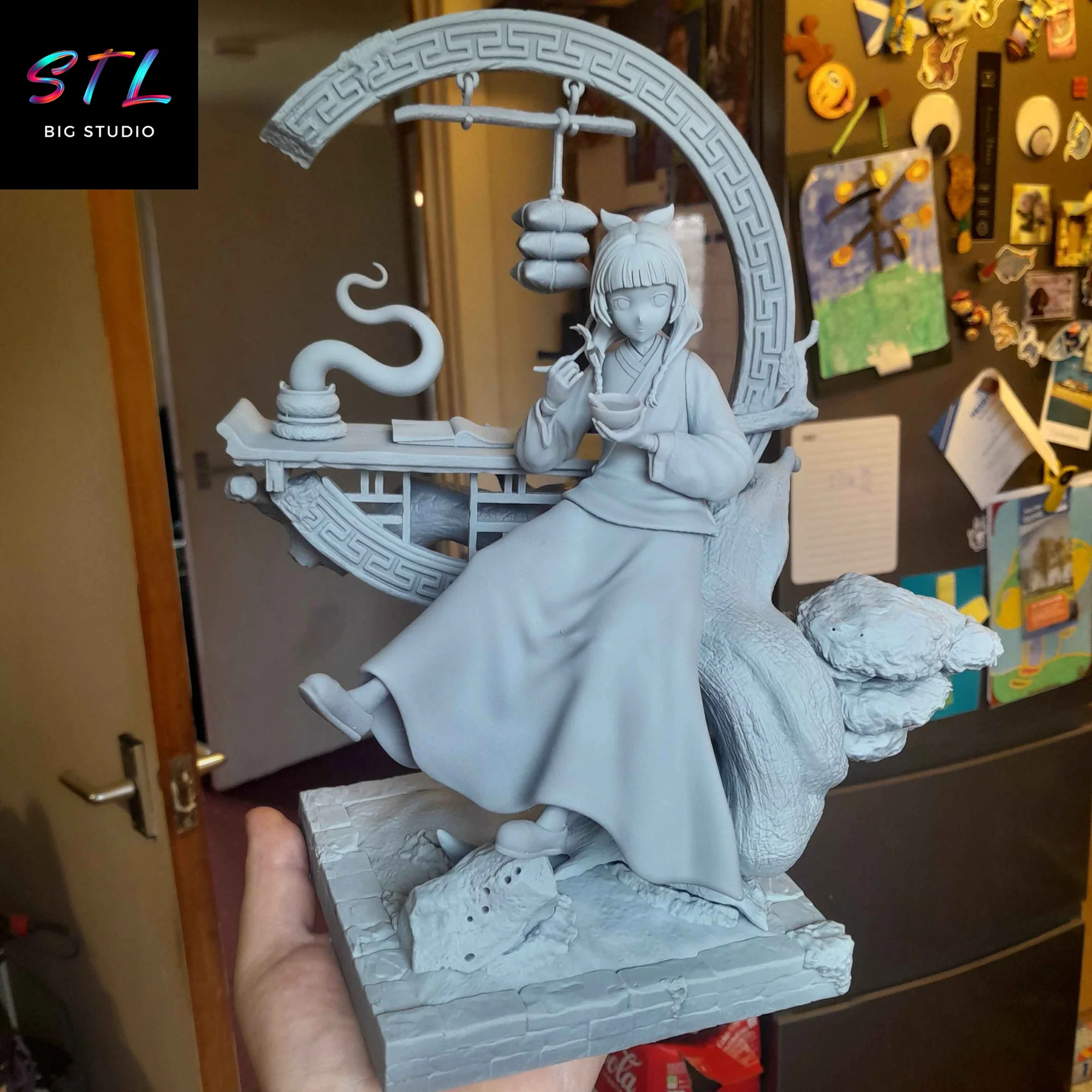 Maomao STL The Apothecary Diaries | 3D Printable Figure Model — view 6