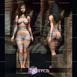Cleopatra Mummy 3D Printer Files STL Model