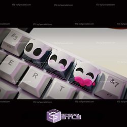 Keycap STL Collection - Hollow Knight 3D Model