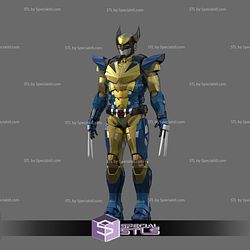 Cosplay STL Files Iron Wolverine Armor 3D Model