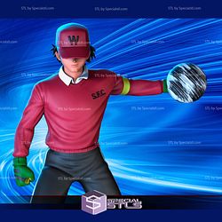 Genzo Wakabayashi Basic Pose Digital STL Files 3D Model