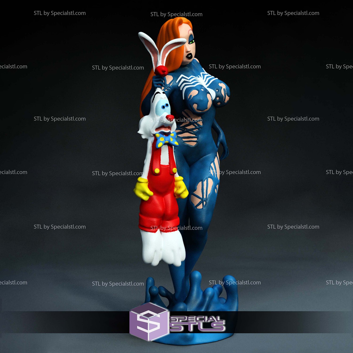 Jessica Rabit Venom 3D Printer Files STL Model — view 4