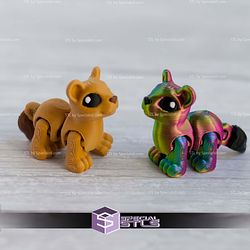 Super Basic STL Hatchling Lioness 3D Model