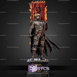Batman Red Son 537mm STL Files 3D Model