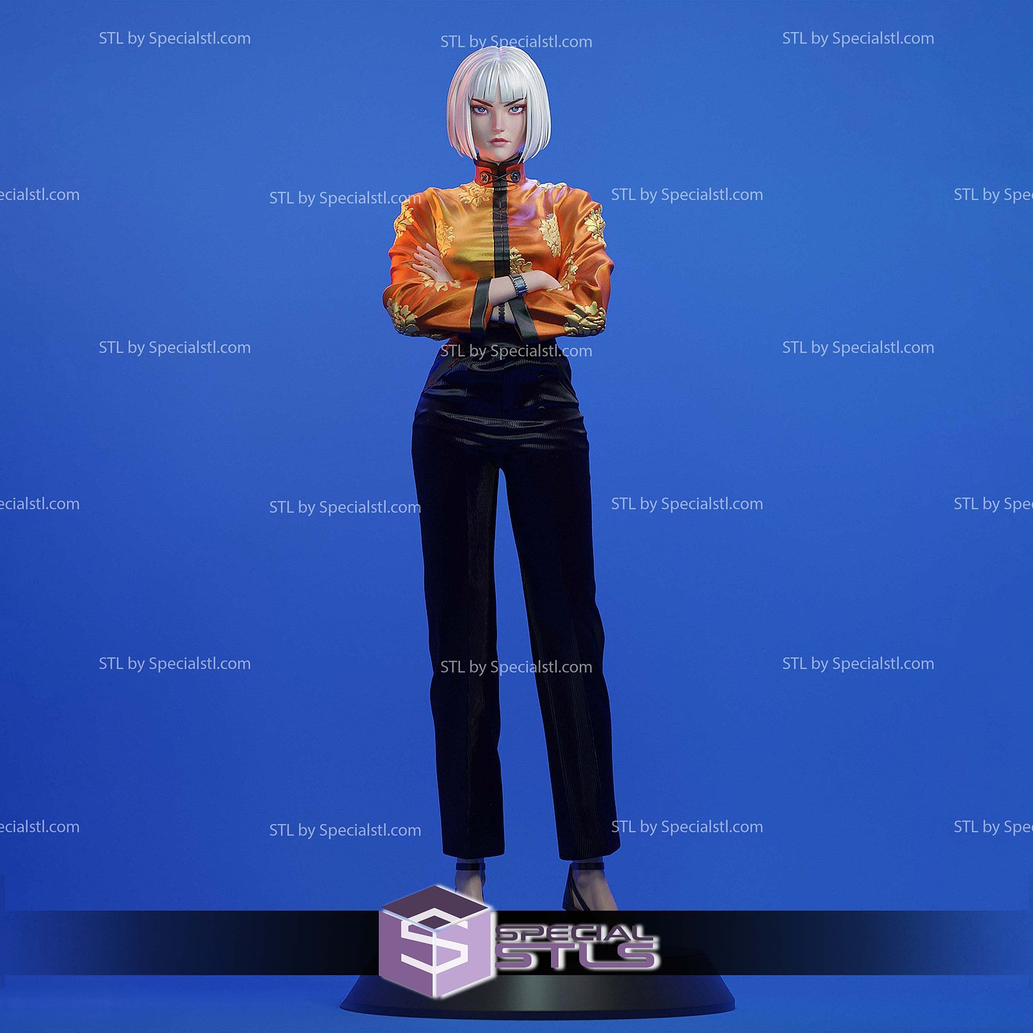 Tang Sanzang Modern 3D Printer Files STL Model — view 2