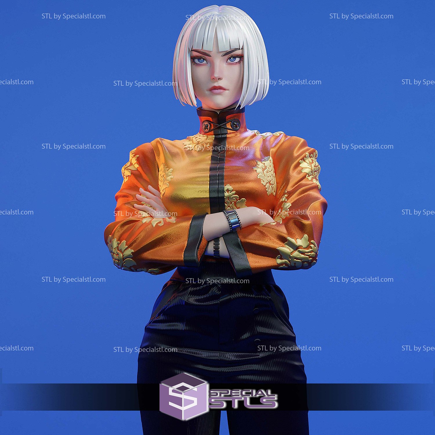 Tang Sanzang Modern 3D Printer Files STL Model — view 4