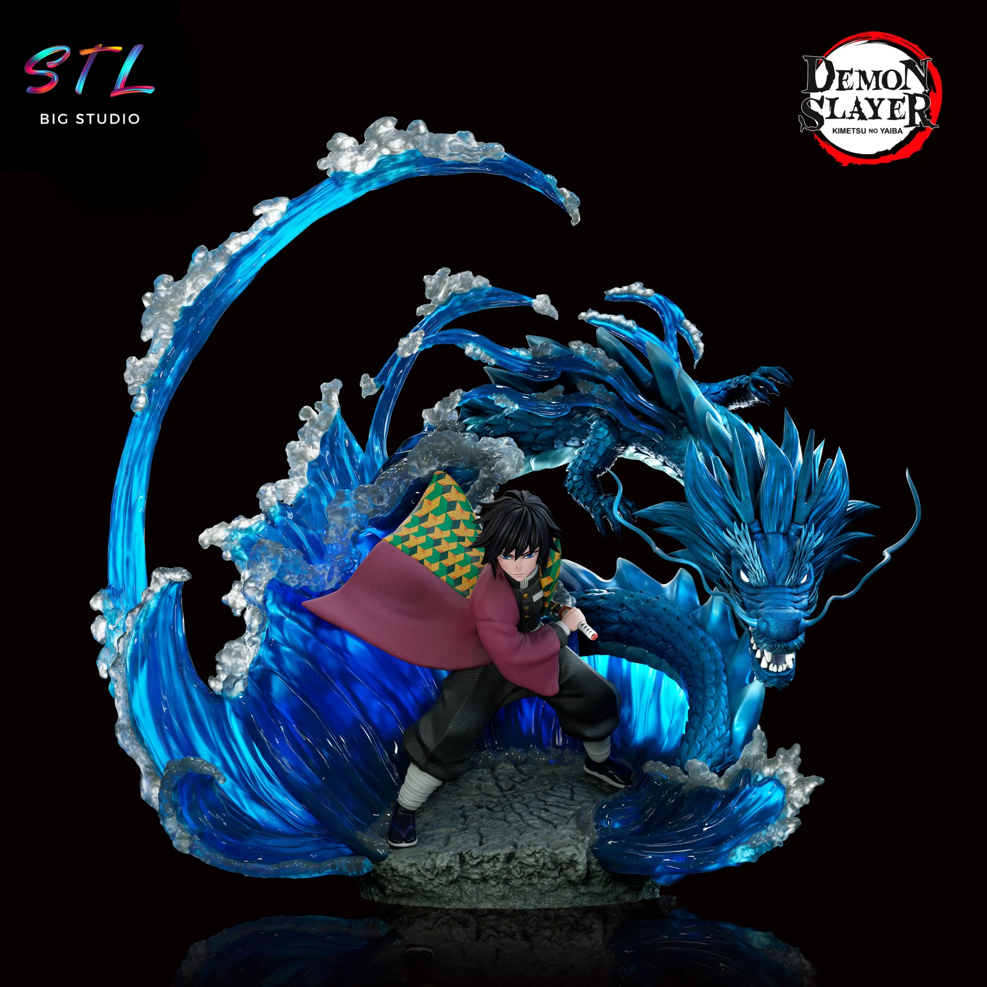 Giyu Tomioka STL Figure | Demon Slayer | 3D Printable Model Model