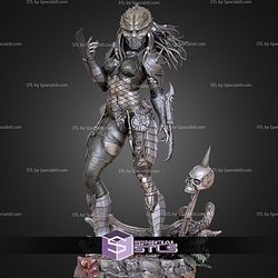 Female Predator 250mm STL Files 3D Model