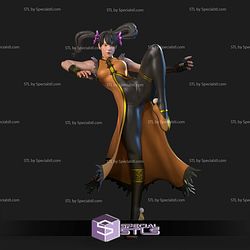 Ling Xiaoyu Full Version Tekken Sculptures 3D Printing STL Model