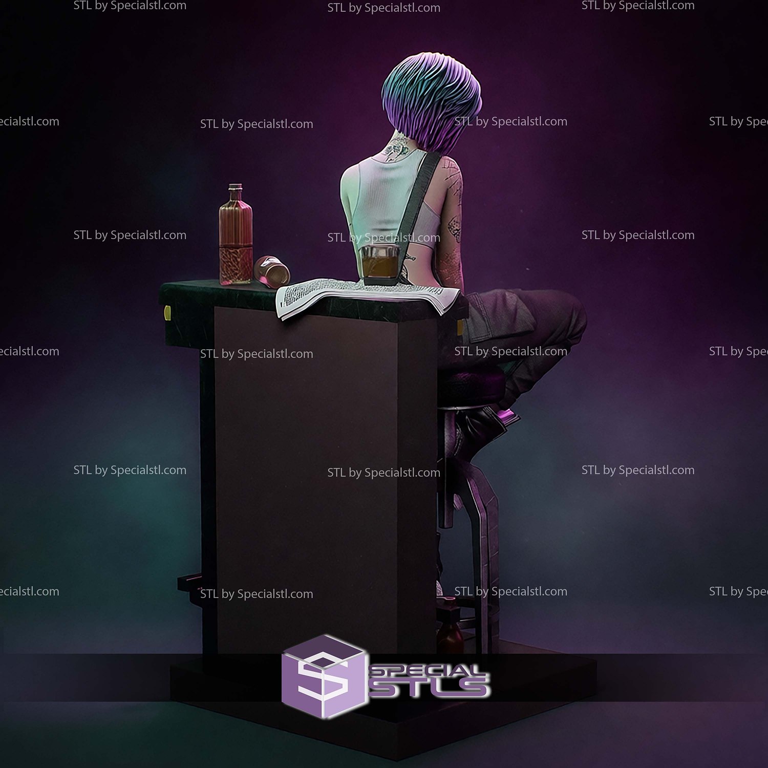 Judy Alvarez 211mm STL Files 3D Model — view 8