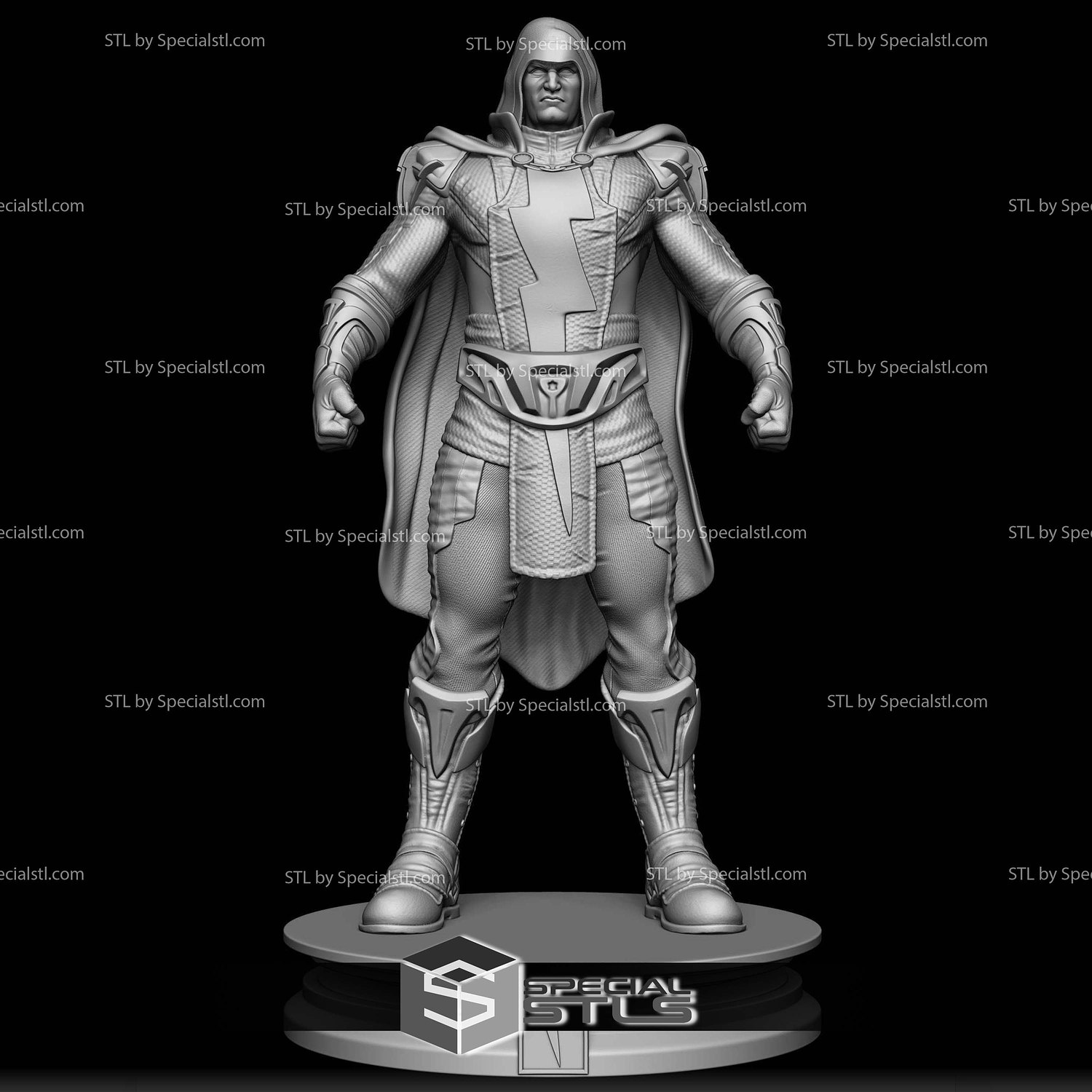 Shazam New Style 3D Printing Models STL Model — view 5
