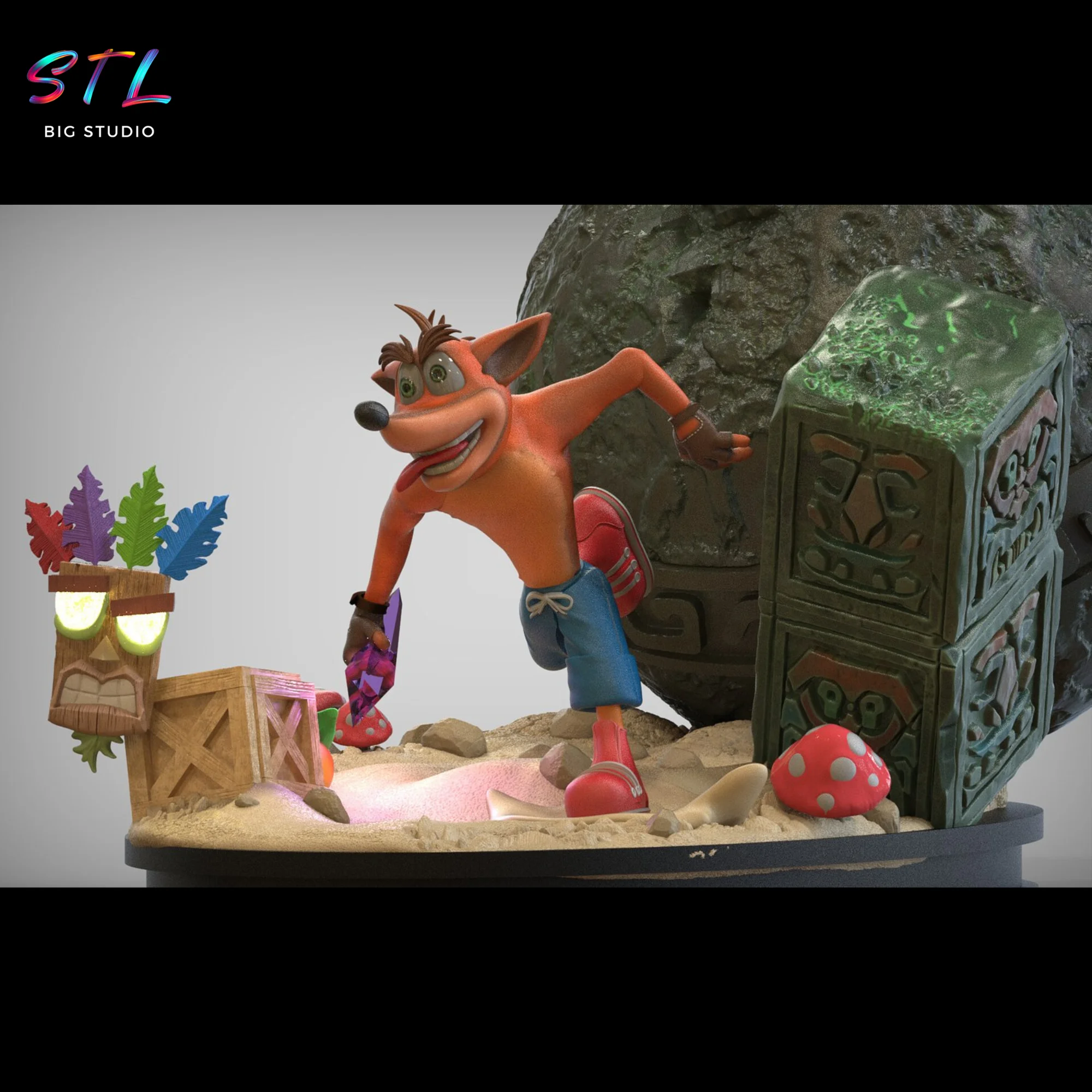 Taki STL | Soulcalibur | 3D Printable Figure Model — view 7