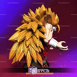 Cumber Dragonballz Bust 1-10 STL Files 3D Model