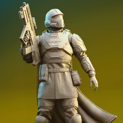 Helldiver 3D Printer Files | Assembly STL Model