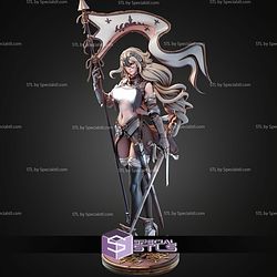 Jeanne DArc Fate Grand Order 1-7 STL Files 3D Model