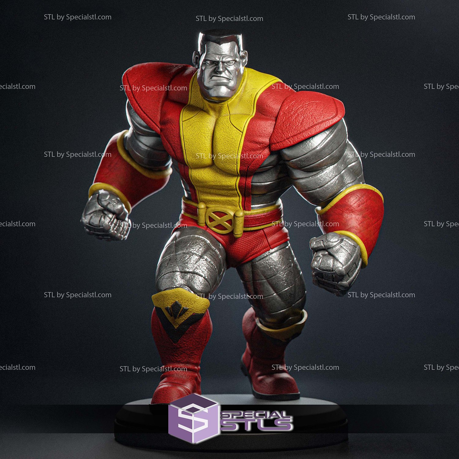 Colossus Toon Version STL Files 3D Model — view 2
