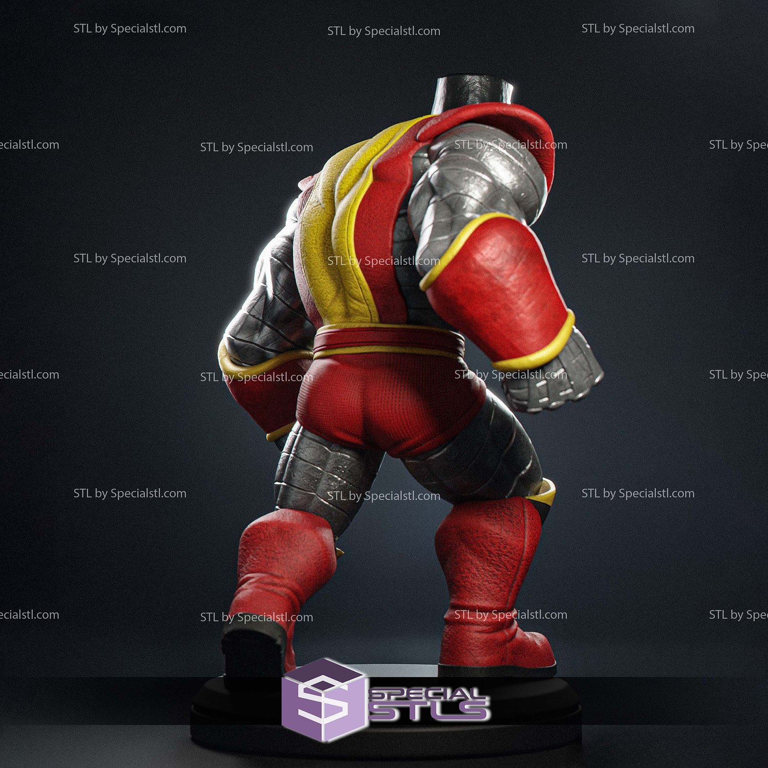 Colossus Toon Version STL Files 3D Model — view 3