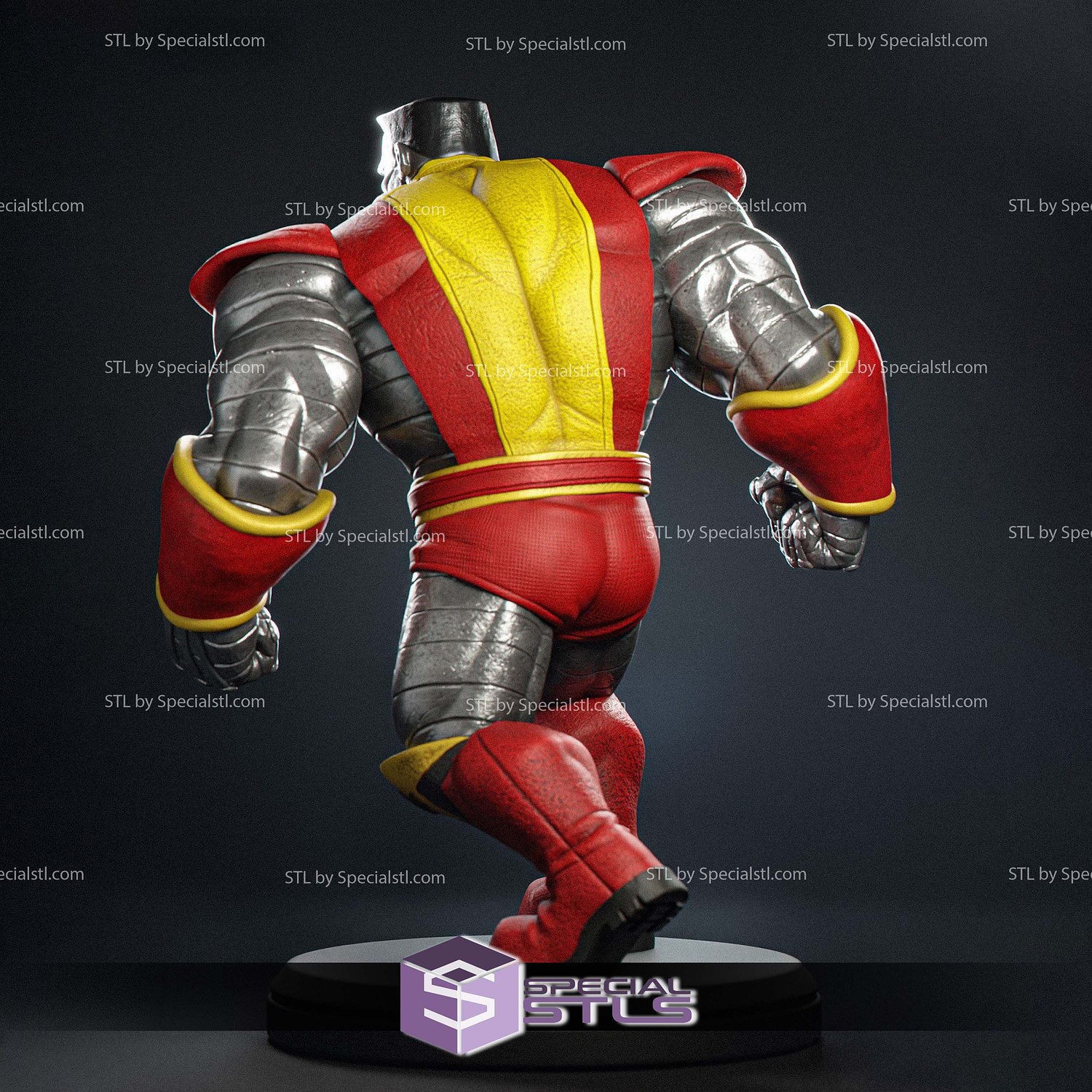 Colossus Toon Version STL Files 3D Model — view 4