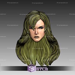 Custom Figure Head STL Collection - Sniper Wolf 3D Model