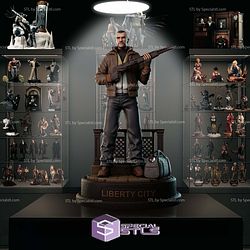 Niko Bellic GTA 4 3D Printer Files STL Model