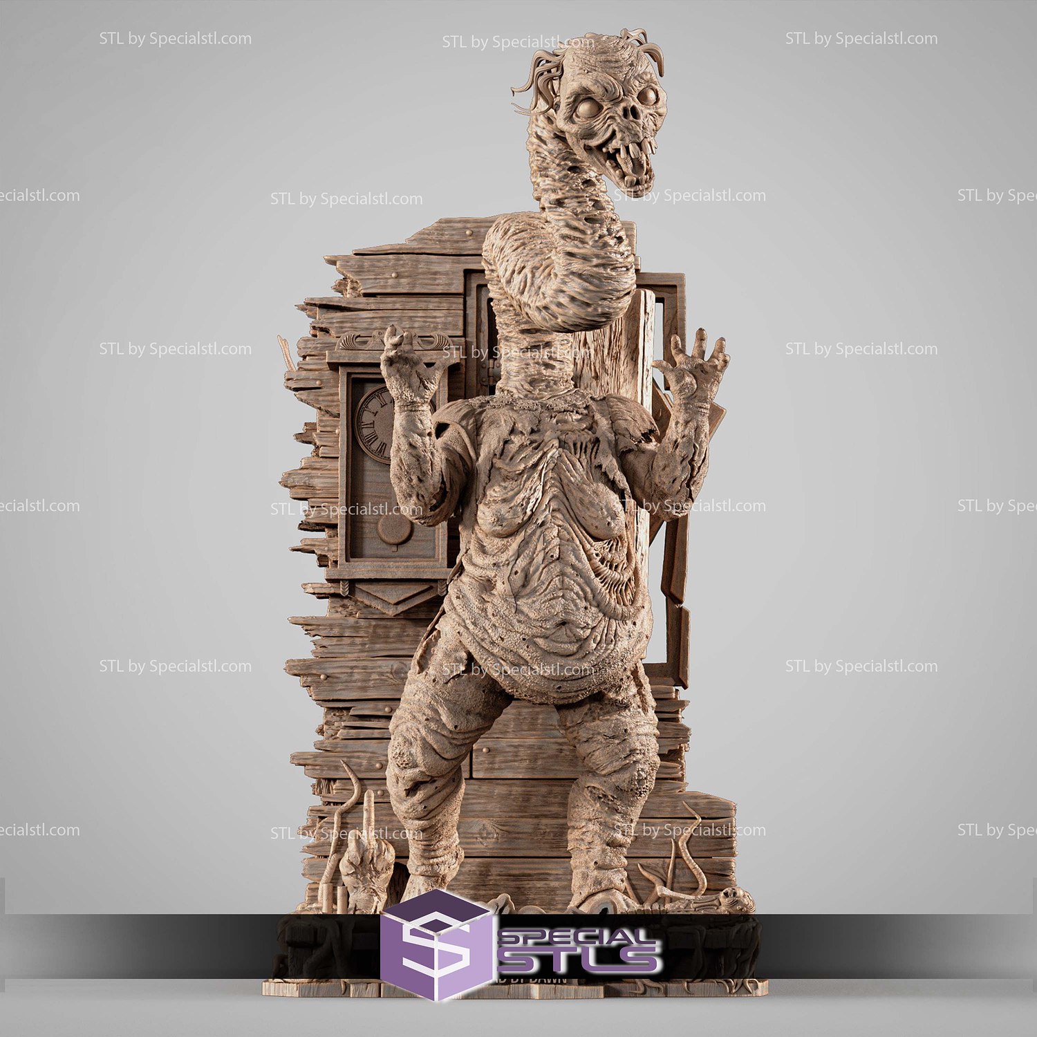 Henrietta Evil Dead 3D Printer Files STL Model — view 2