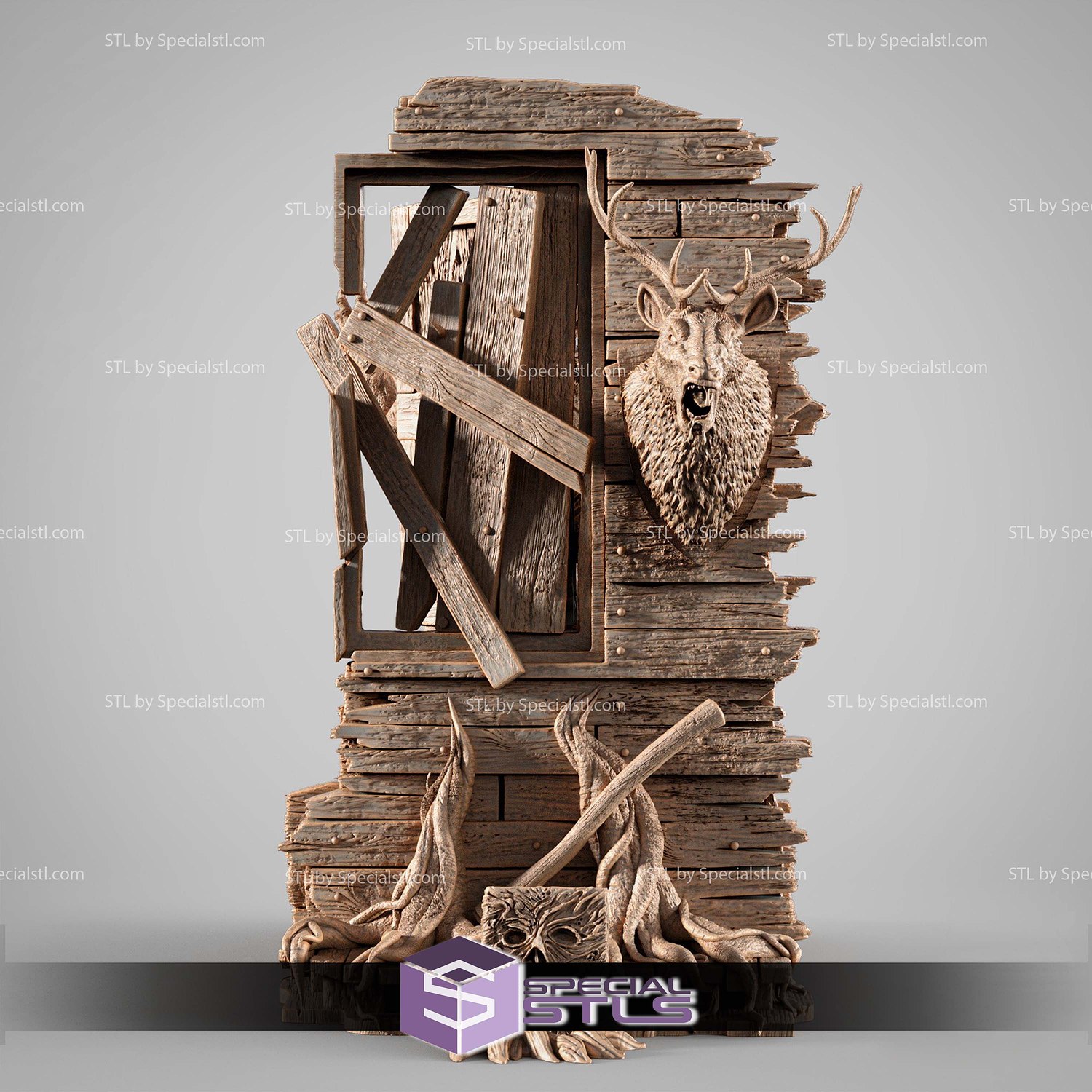 Henrietta Evil Dead 3D Printer Files STL Model — view 3