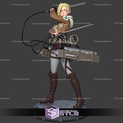 Annie Leonhart Standing 3D Printer Files STL Model
