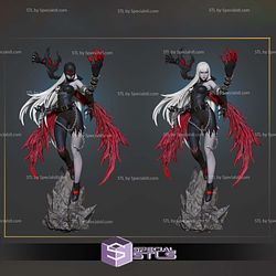 Ladydevimon New Verision Digimon 3D Printer Files STL Model