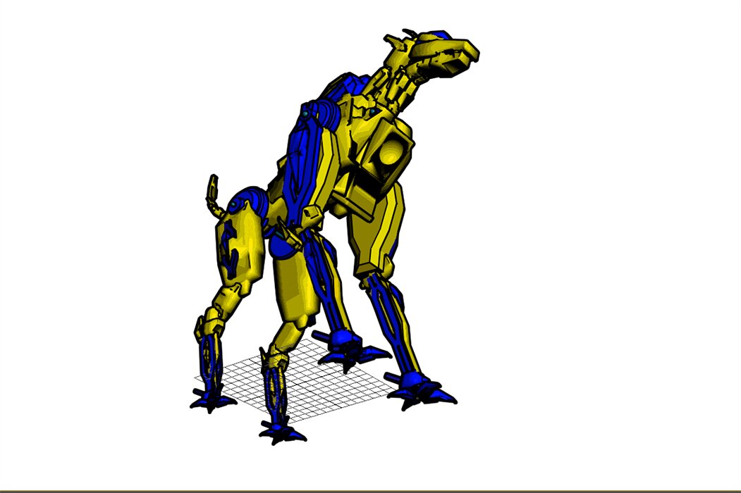 ZOID DOG ROBO 3D MAX Model — view 3