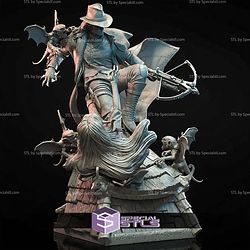 Van Helsing Bat and Weapons STL Files 3D Model