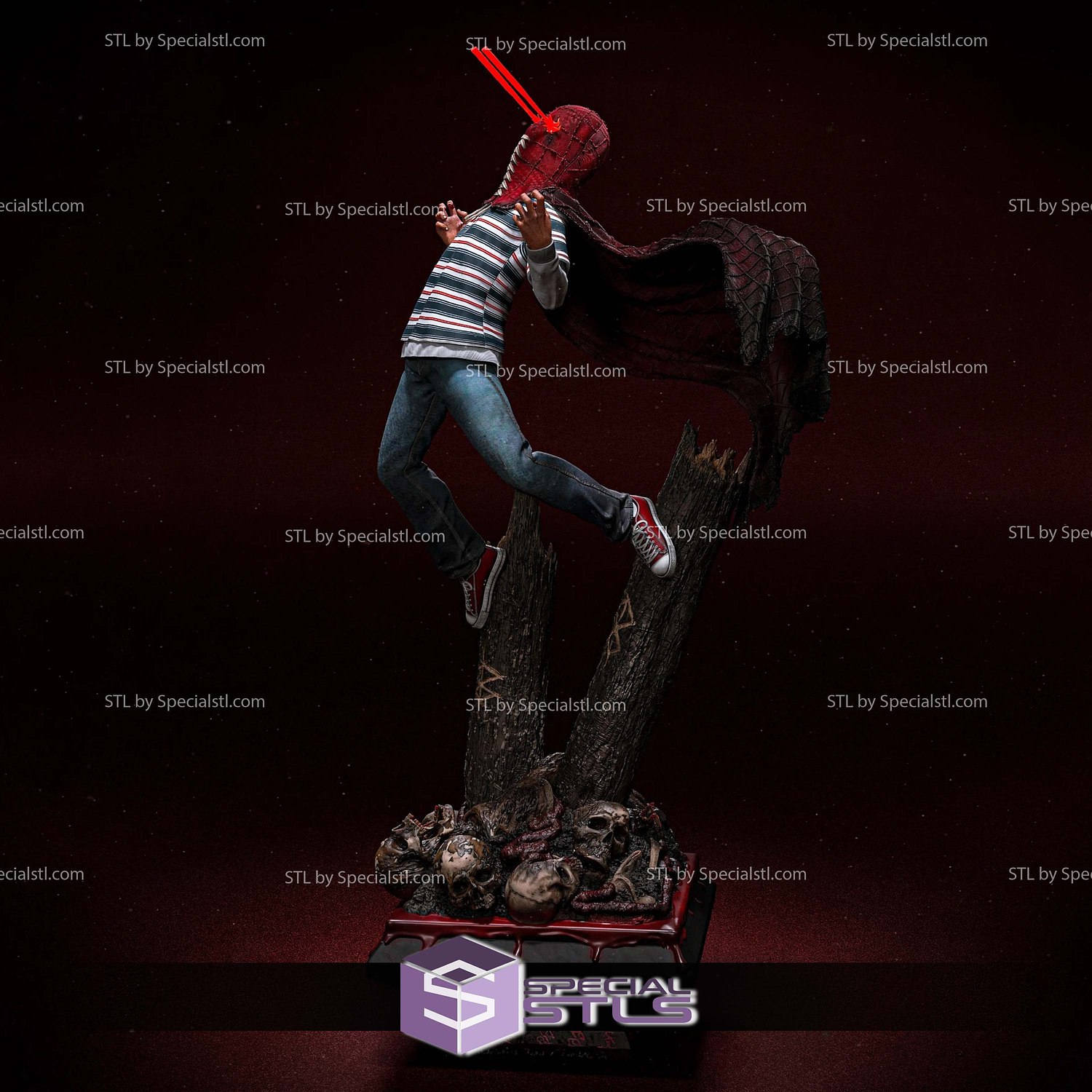 Brightburn the Movie STL Files 3D Model — view 2