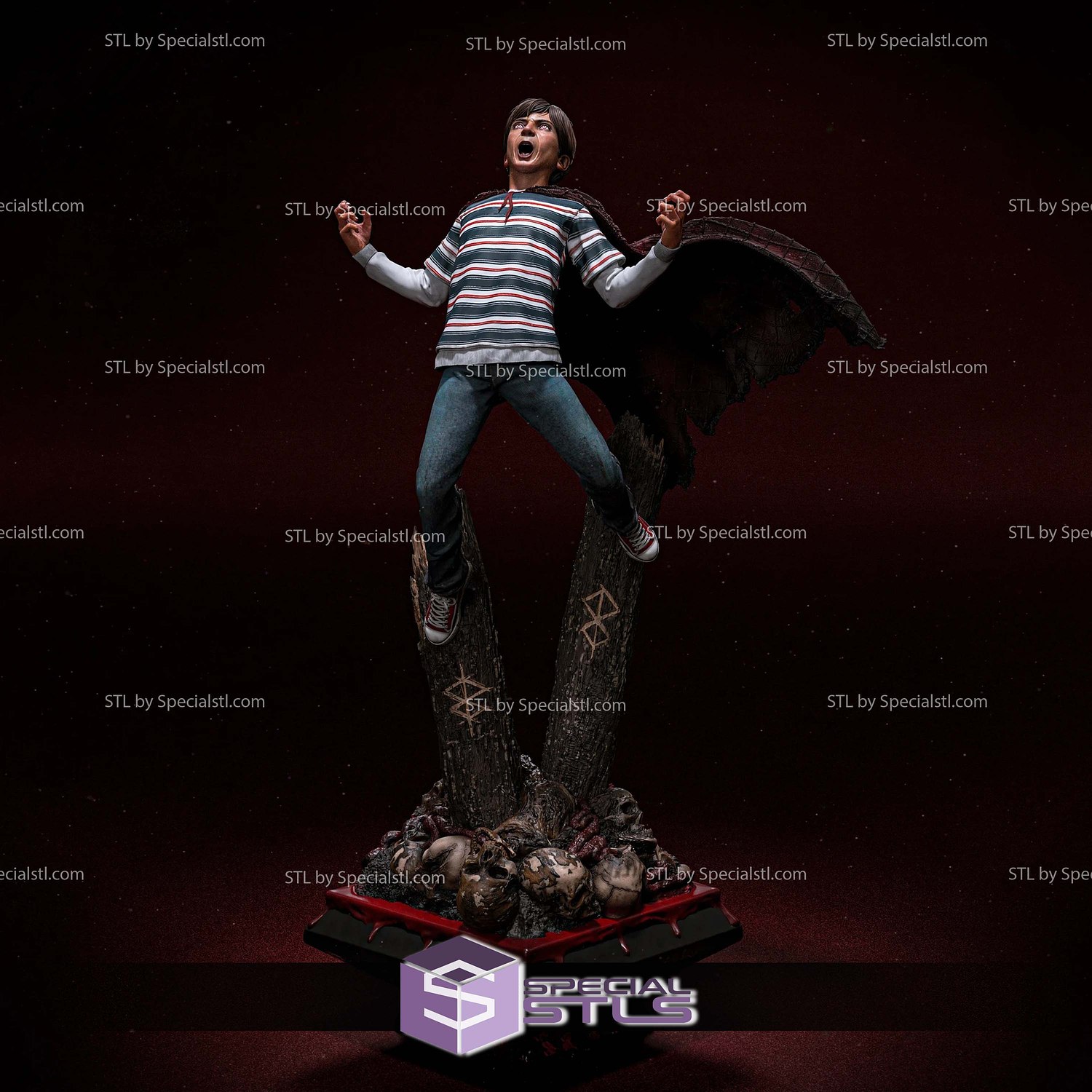 Brightburn the Movie STL Files 3D Model — view 8