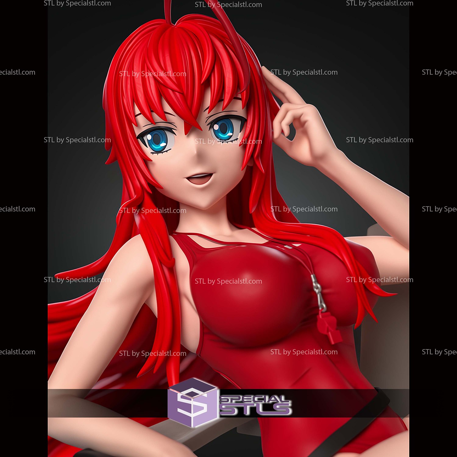 Rias Lifeguard 199mm STL Files 3D Model — view 3