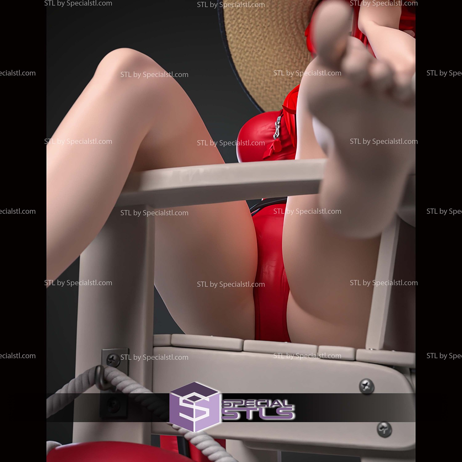 Rias Lifeguard 199mm STL Files 3D Model — view 5