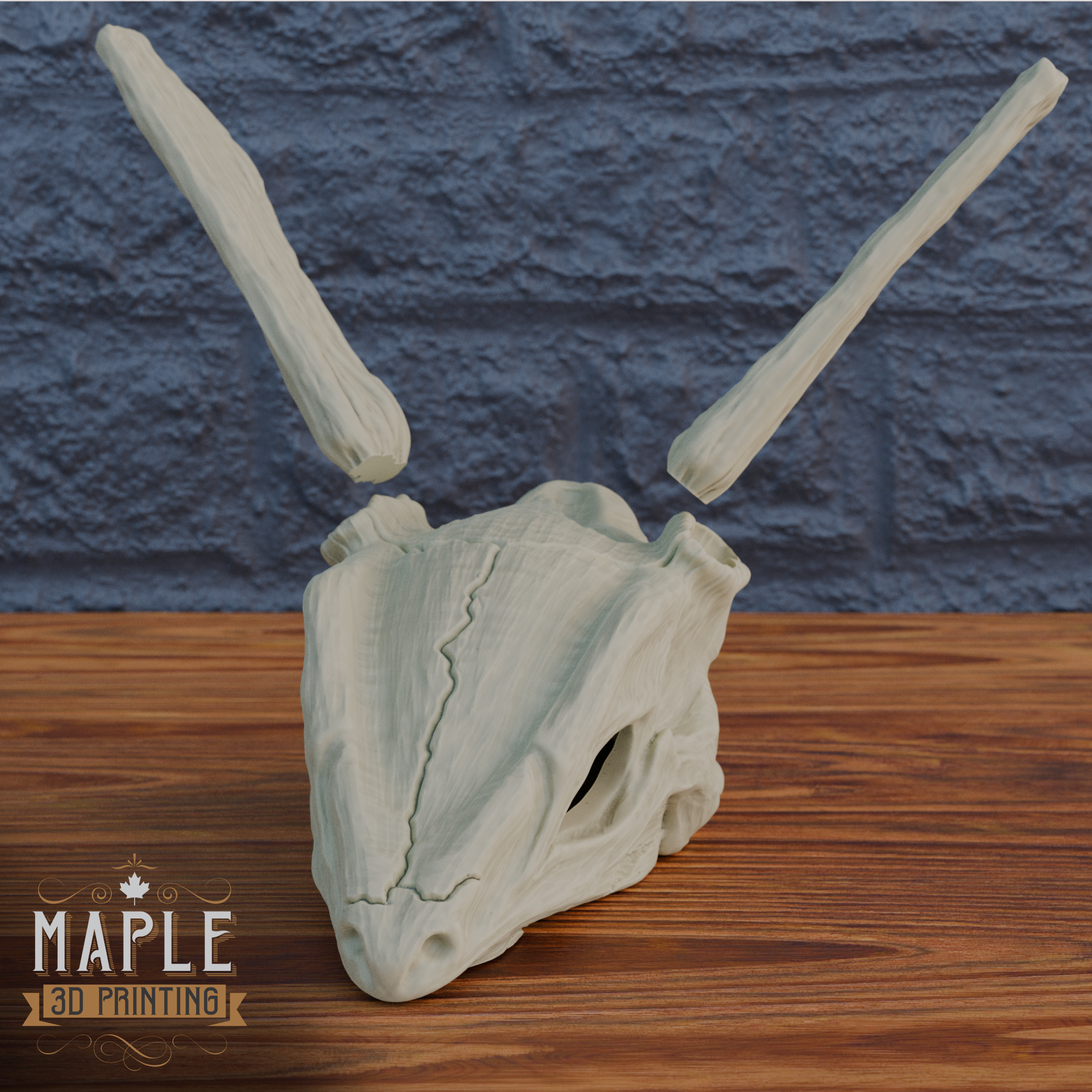 Rayquaza Skull - Pokemon 3D STL Model