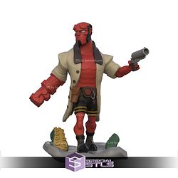 Disney Infinity Style STL Collection - Hellboy 3D Model