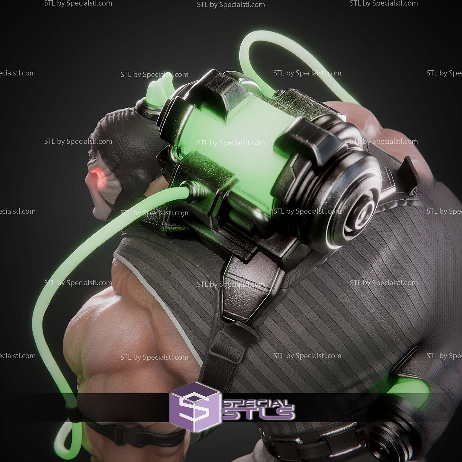 Bane DC Apparatus 1-6 STL Files 3D Model — view 5