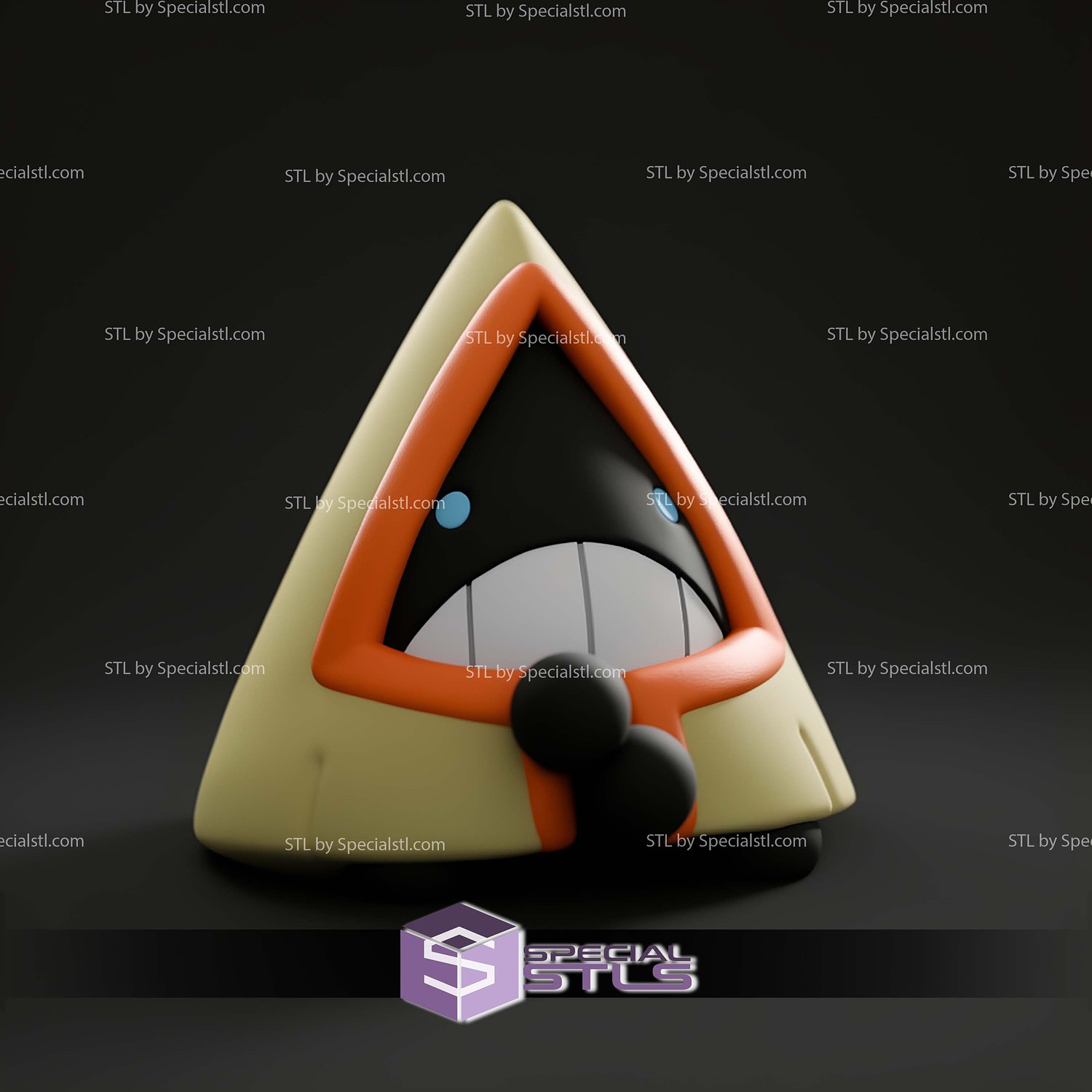 Basic Pokemon Collection Snorunt 3D STL Model — view 3