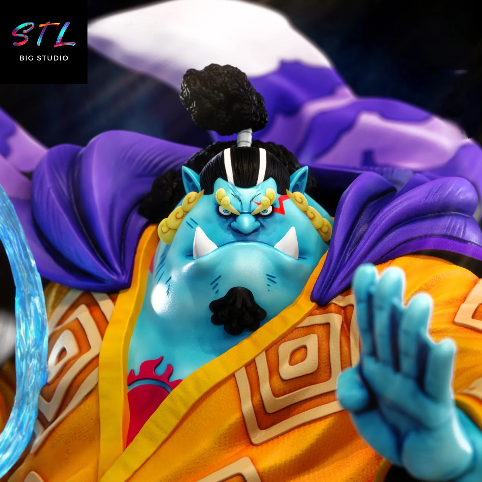 Jinbe STL | One Piece | 3D Printable Figure Model — view 5