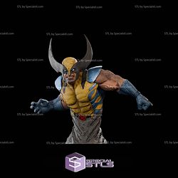 The Clawed Beast Wolverine Bust 3D Printer Files STL Model