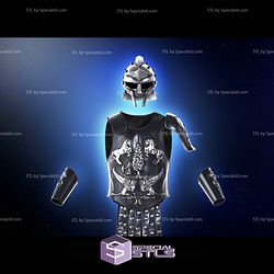 Cosplay STL Files Gladiator Maximus Armor V2 3D Model
