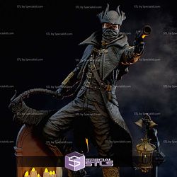 The Hunter Bloodborne Pointing STL Files 3D Model